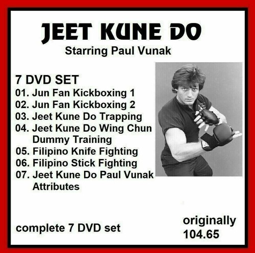 Jeet kune dvd set paul - jeet,
