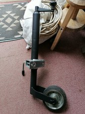 Jockey Wheel for Caravan or Trailer, Adjustable with Clamp