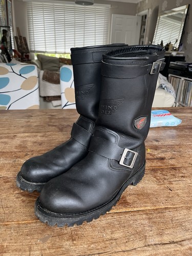 Red wing engineer - red, /