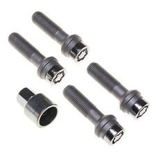 McGard 28017SU SU Locking Wheel Bolt Set M14x1.5 45mm Radius 14mm 17mm Hex Lug