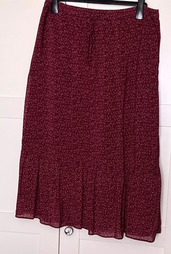 Per una burgundy floral - per,