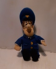 8" Postman Pat soft toy plush with plastic glasses