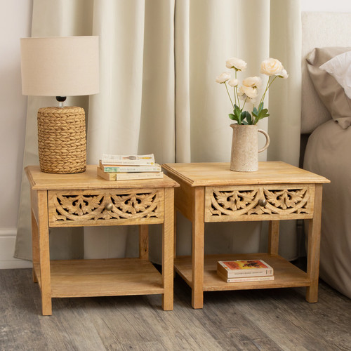 Natural mango wood - natural,