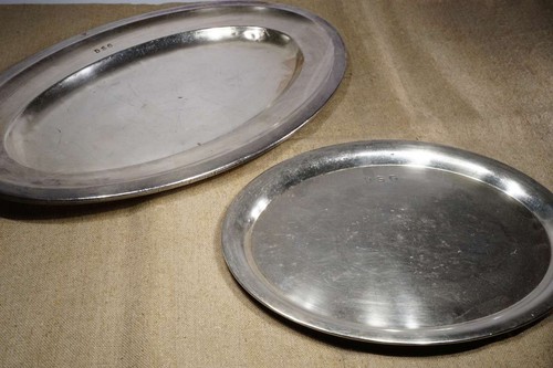 Old wmf serving platters - old,