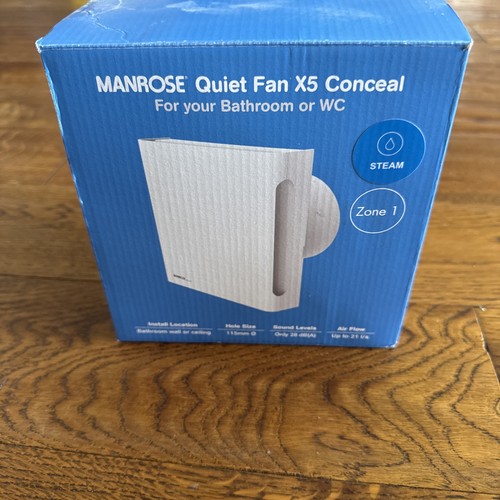 Manrose quiet fan conceal - quiet,