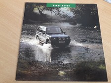 LAND ROVER - RANGE ROVER 2003 Accessories Brochure 16 pages