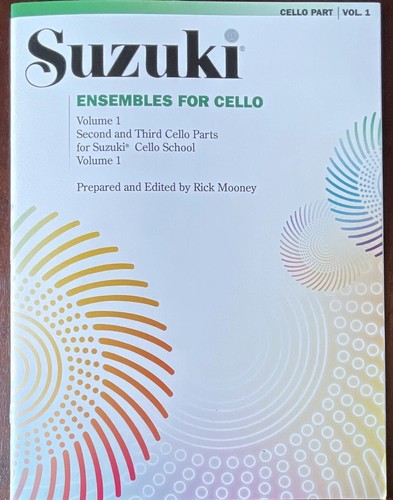 Suzuki ensembles for cello - suzuki, vol