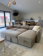 Moscow Sofabed Storage Beige