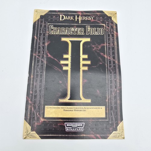Dark heresy character folio - character,