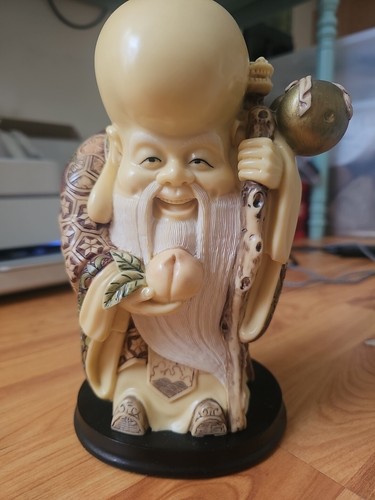 Chinese alabaster buddha - alabaster,