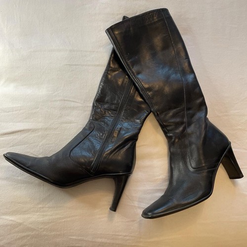 Carvela leather boots - leather, 3.5