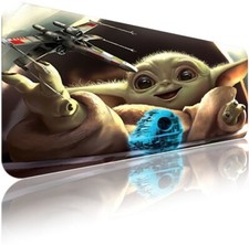 80X30cm Baby Yoda / Star Wars Gaming Mouse Mat Pad Extra Large NonSlip PC Laptop