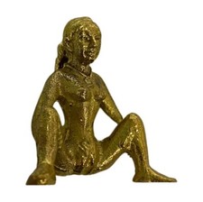 Miniature Brass Figurine, Design #166