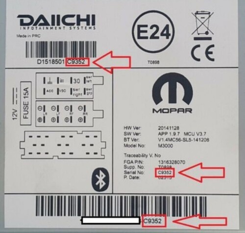 Daiichi fiat qubo fiorino - daiichi,