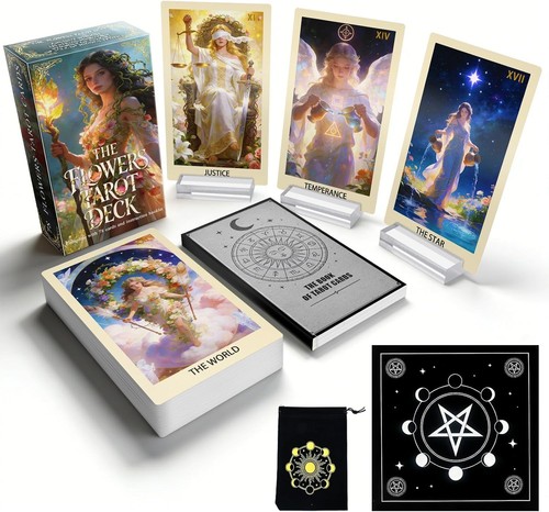 Powerful floral tarot cards - powerful,