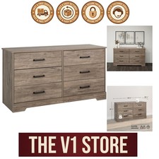 Durable Rustic Ridge 6-Drawer