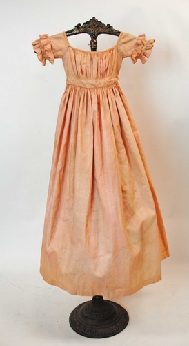 Victorian child long printed - child's,