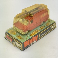 Vintage Boxed Dinky Toys No. 286 Ford Transit Fire Appliance