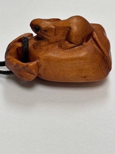 Small hand carved wood - small,