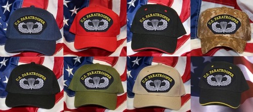 Army paratrooper patch cap - army,