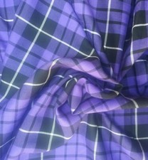 Tartan  Plaid Fabric Luxury