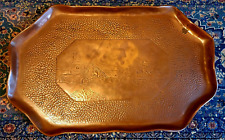 Arts & Crafts Charles Eustace Cornish Copper Tray GEEVER Tin Mine Hayle Cornwall