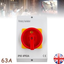 63A Rotary Isolator Switch