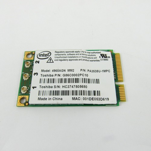 Toshiba portege r500 wireless - toshiba,