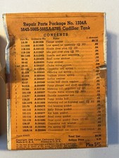 STUART TANK - Carburettor Rebuild Kit - G103-16-60624 / 1334A -Unissued 1943 NOS