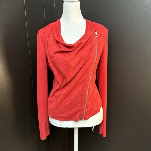 Blank nyc red moto zip - nyc,