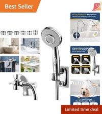 Shower Hose Attachment Chrome