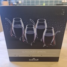 4 BAR CRAFT GLASS PORT HAND