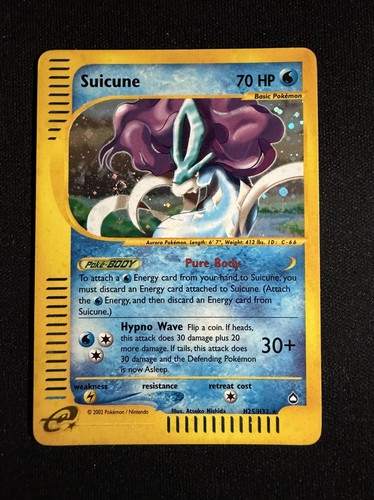 Suicune h25 h32 aquapolis holo - h25/h32,