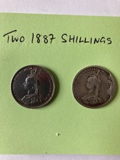 Victorian coins shillings