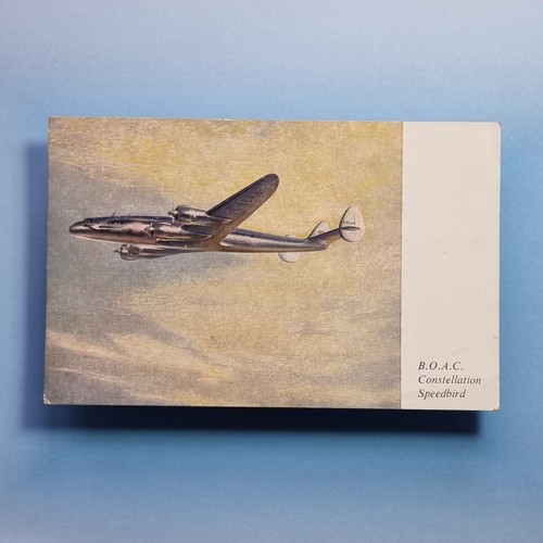 Commercial aircraft postcard - commercial,