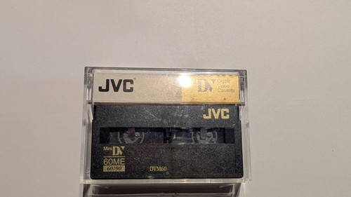 Jvc dvm60 minidv tape - jvc,