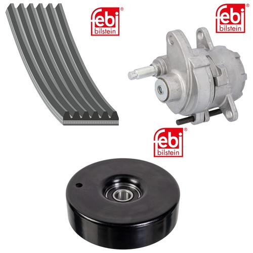 Aux belt kit ribbed - aux, +
