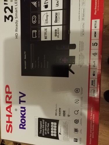 Sharp 32fh2kw inch smart tv - 32fh2kw, 32