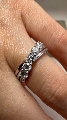 9ct white gold 93ct - gold, 0.93ct