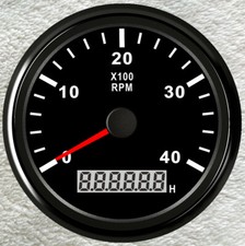 85mm/3-3/8" Tachometer 4000RPM