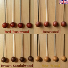 Round Wood Pull Cord String