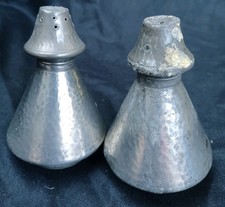 Vintage Argent Pewter Salt and