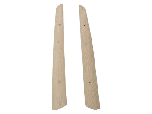 Pair wooden pillar trim - pillar,