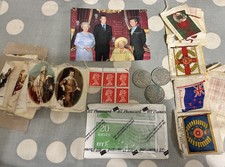 House Clearance Job Lot Stamps Coins Silks Etc Set 2