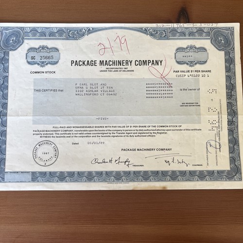 Package machine company - machine,