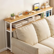 Wooden Console Table Slim Narrow Sofa Side Tables Entryway Hallway Home Office