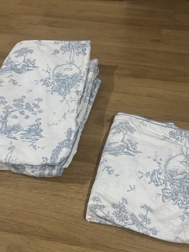 Single french country toile - single,