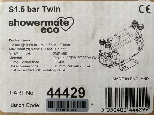 Stuart turner showermate 5 - stuart,