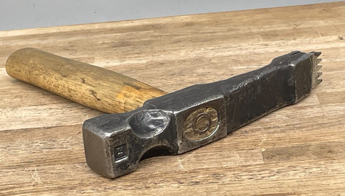 Vintage scutch hammer - scutch, masonry