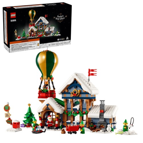 Lego 10339 icons santa - icons, post
